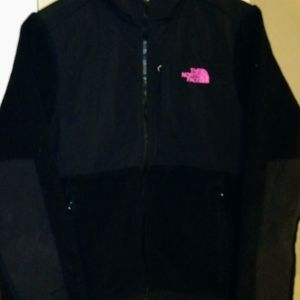 The North Face women's breast cancer edition denali fleece jacket coat small